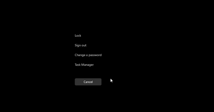Windows Change Account Password