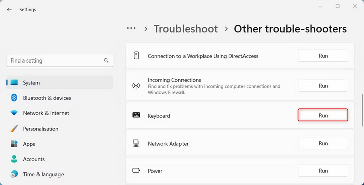 Brightness Function Key Not Working