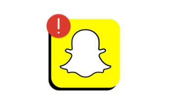 Snapchat app crash